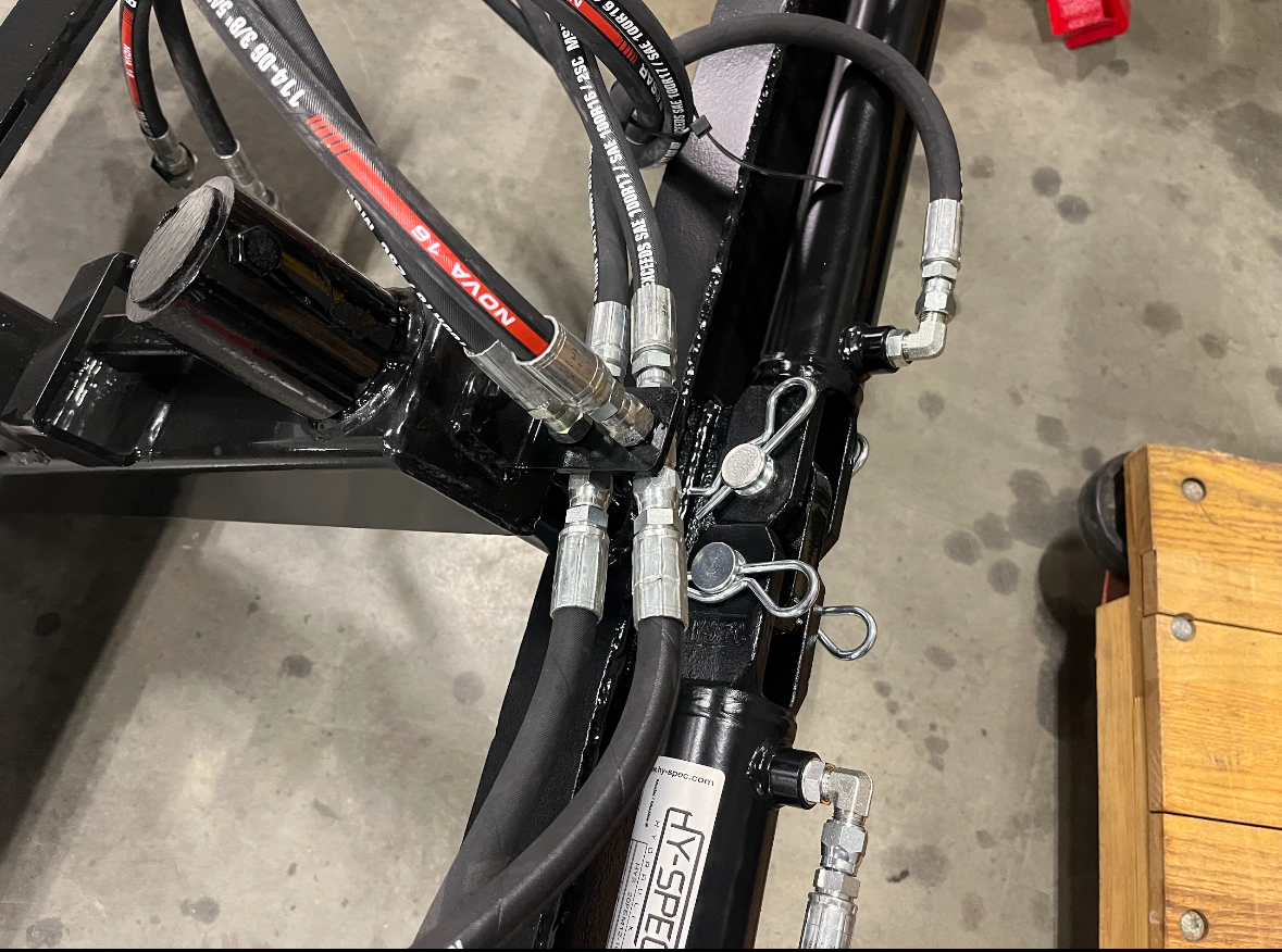 Skid Steer Sprayer Tire Grabber - View 1