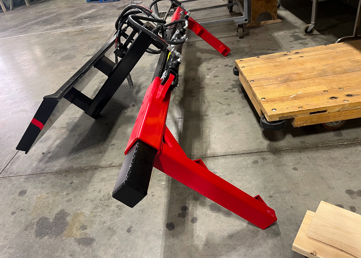 Skid Steer Sprayer Tire Grabber - View 2