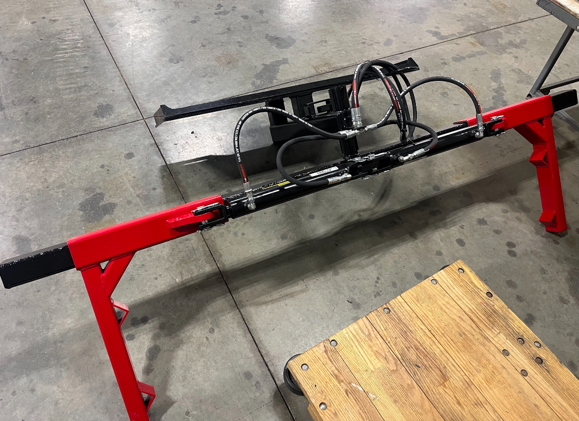 Skid Steer Sprayer Tire Grabber - View 3